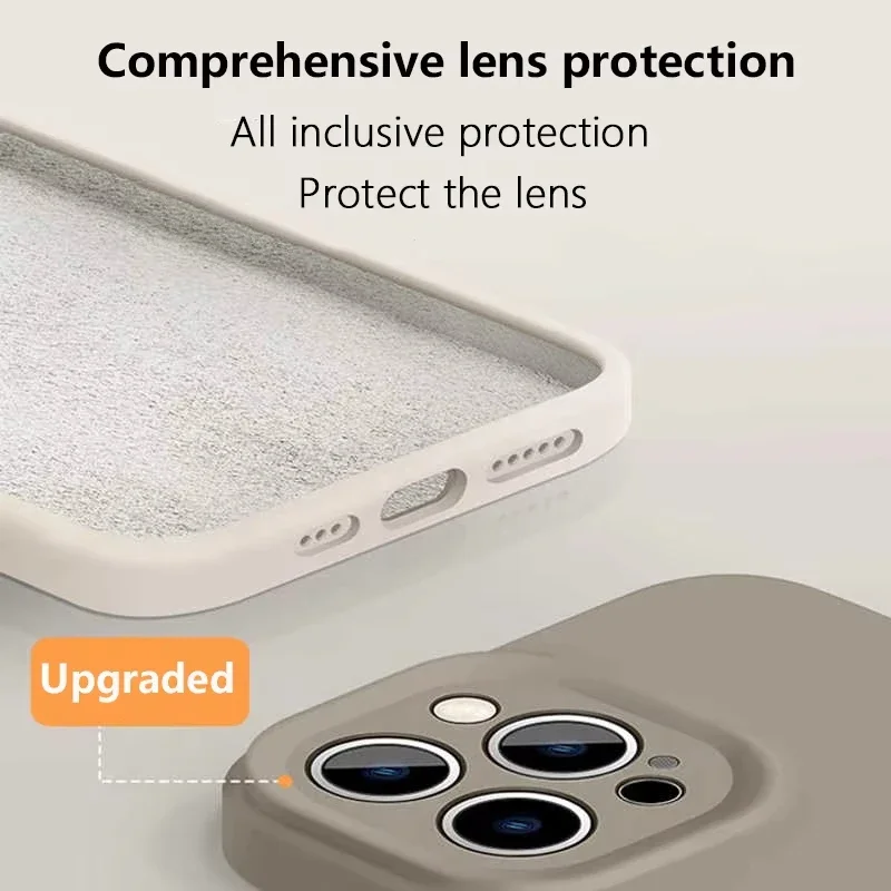 YCAPEN Magnetic Liquid Silicone Case for iPhone 17/16/15, MagSafe Compatible Shockproof Slim Cover