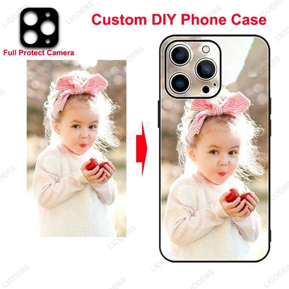 Custom Matte Case for iPhone 17 16 15 14 13 12 11 Pro Max 16e S25 S24 Pixel 10 9 DIY Personalized Photo Picture Soft Cover Funda
