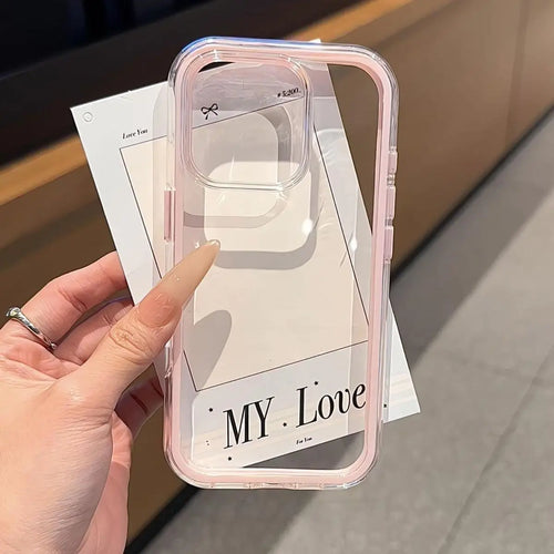For OPPO Find X9 Pro Case New Transparent Frame 2-in-1 Large Hole Soft Shell Anti-drop Cover For Find X9 Shockproof Funda