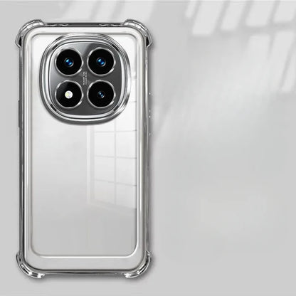 Clear Transparent Shockproof Plating Silicone Case For Xiaomi Redmi Note 15 Pro Plus 4G 5G Soft Back Cover