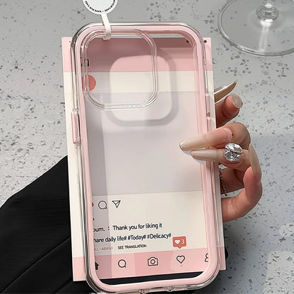 Luxury Candy Color Frame Clear Phone Case For iPhone 17 Pro Case iPhone 13 16 12 11 14 15 Pro Max Soft Shockproof Bumper Cover
