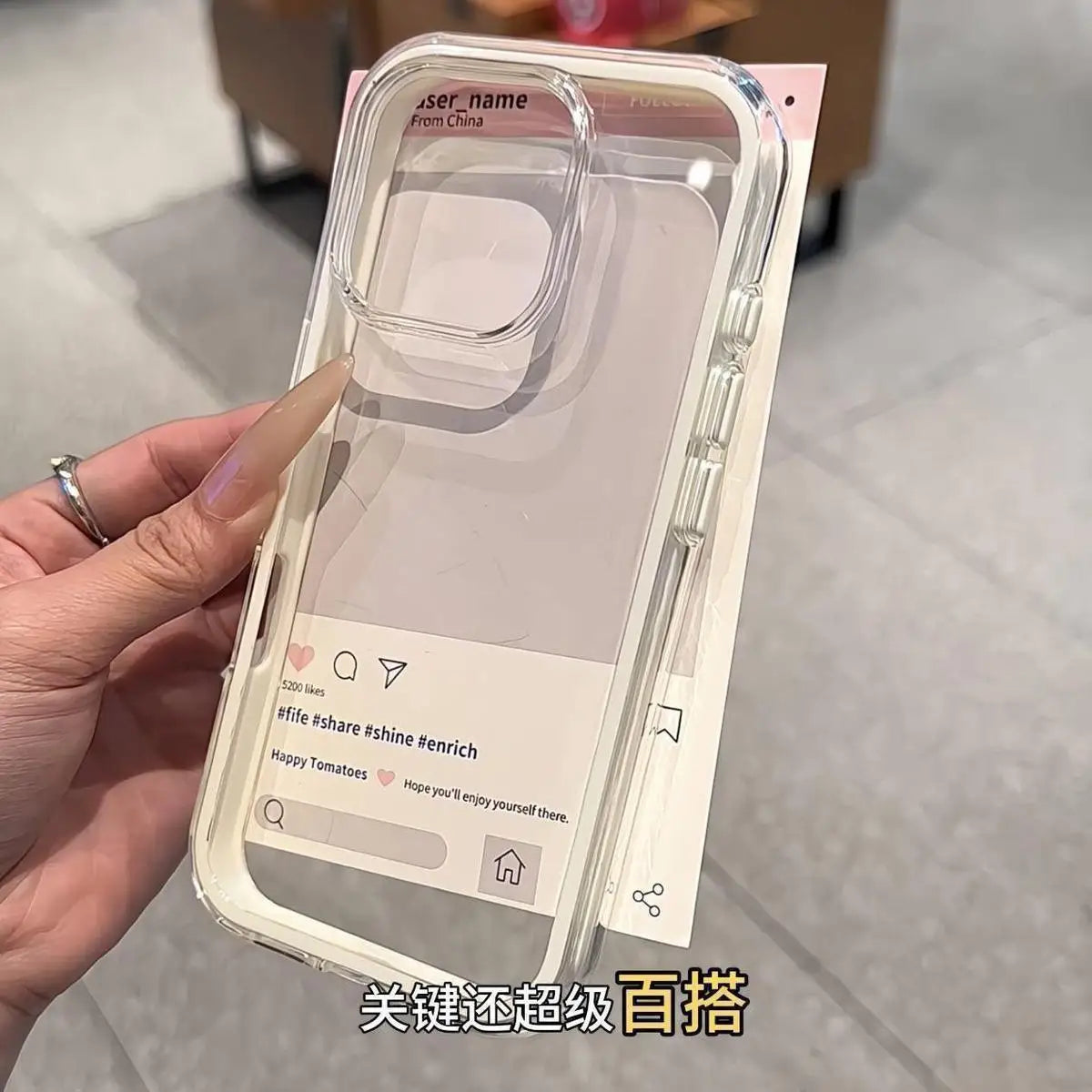 For OPPO Find X9 Pro Case New Transparent Frame 2-in-1 Large Hole Soft Shell Anti-drop Cover For Find X9 Shockproof Funda